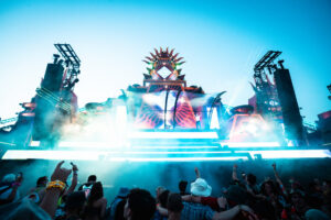 Fire stage at Elements Music and Art Festival 2026