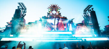 Fire stage at Elements Music and Art Festival 2026