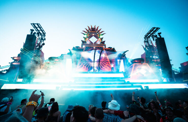 Fire stage at Elements Music and Art Festival 2026